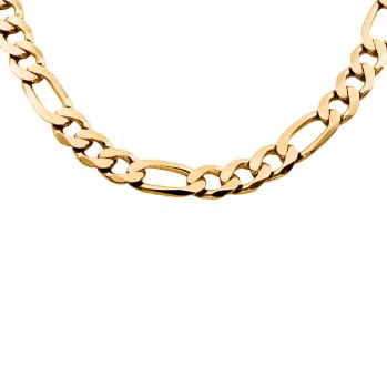 9ct gold 64.8g 22 inch figaro Chain